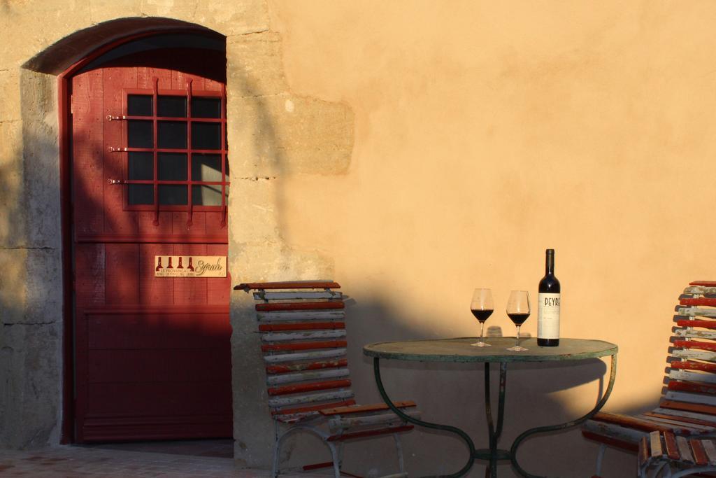Apartamento Domaine Des Peyre Robion en Luberon Habitación foto